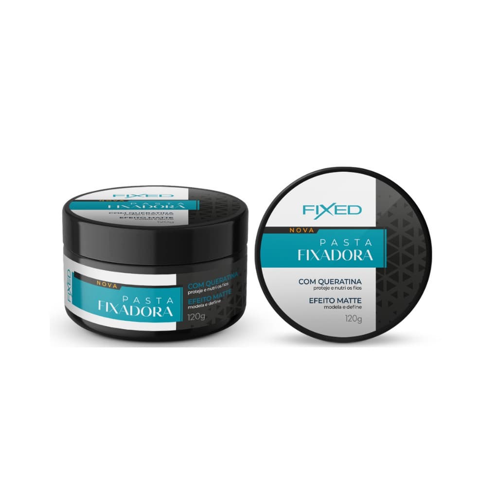Pasta Fixadora Capilar Com Queratina Soft Matte Fixed 120g