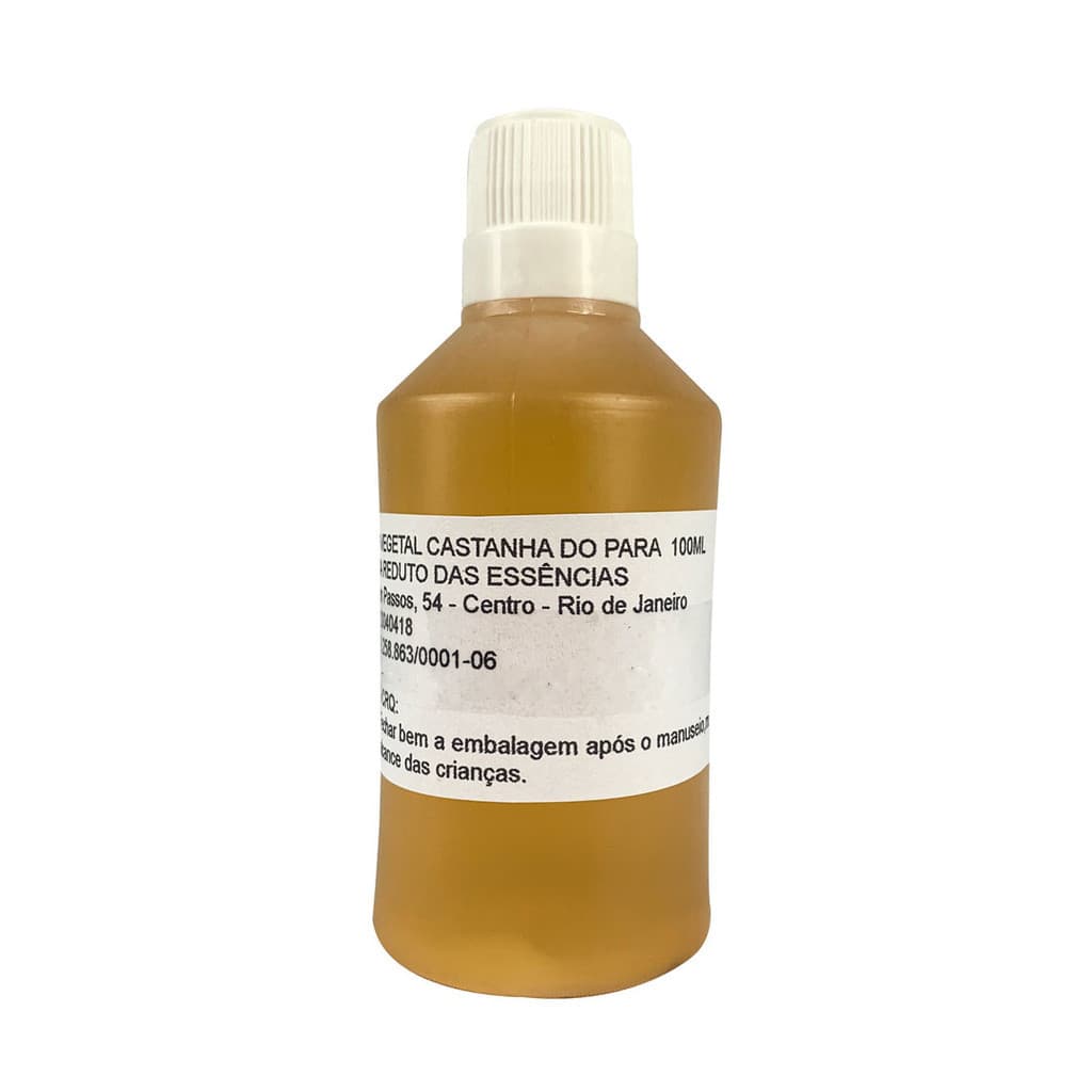 Óleo Vegetal De Castanha Do Pará 100% Natural 100ML