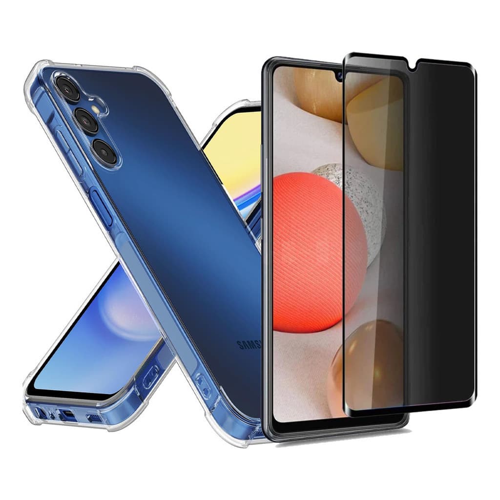 Capa Anti Queda Para Galaxy A15 6.5 + Pelicula 3d Privativa