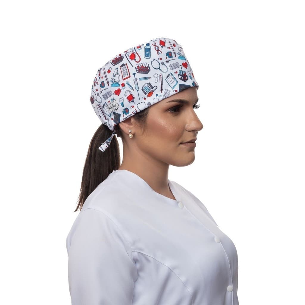 Toca Gorro Cirúrgica Saúde Hospitalar Veterinário Dentista