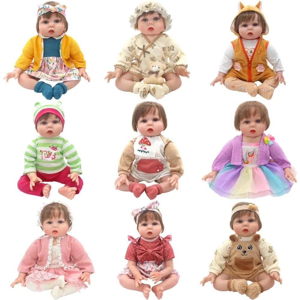Reborn Novas Roupas Para Bonecas De 20-22 Polegadas Baby Doll 50-55cm Bebês Renascidos Clothes