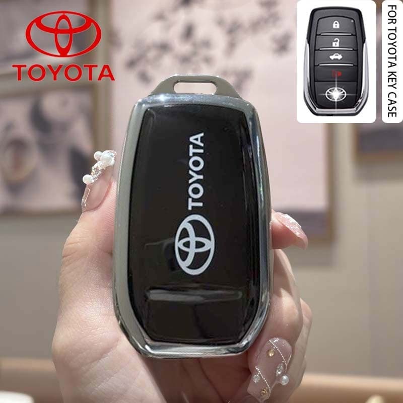 Capa de Chave Inteligente para Carro Toyota, Adequada para SW4/Hilux RAV4 SRX, Chaveiro TPU 567