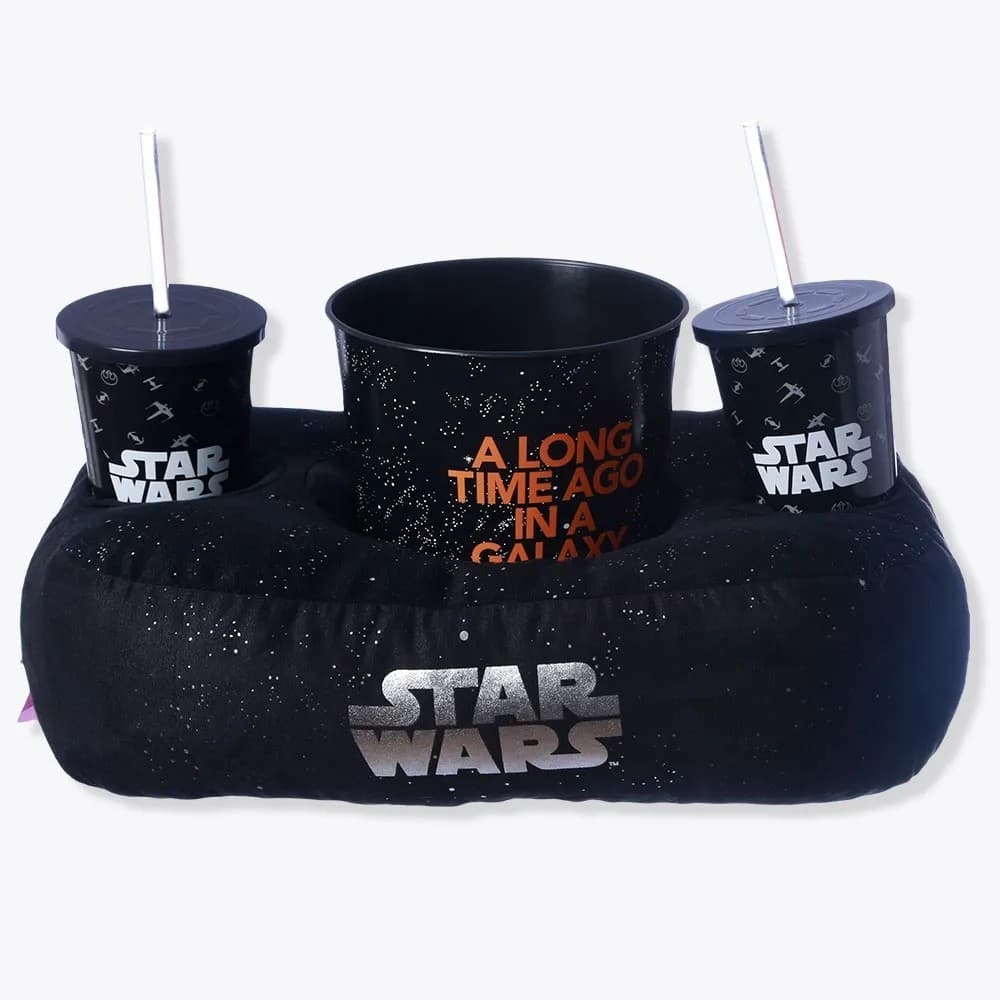Kit Almofada Balde com Copos Star Wars - Zona Criativa