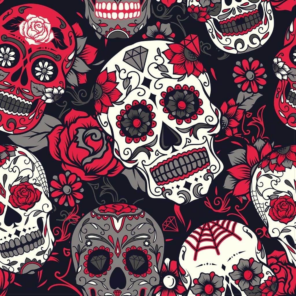 Papel De Parede Decorativo Temático Floral-  - 1,50x0,50m