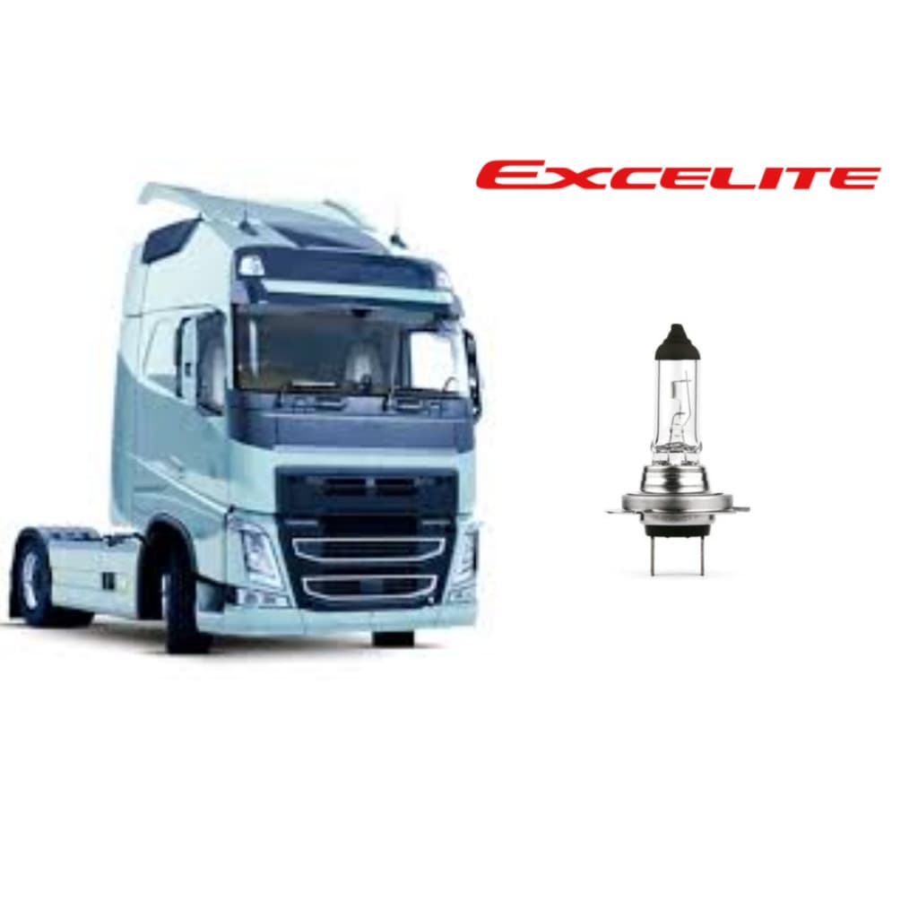 Lampada de Farol H7 70w 24v Caminhão e Onibus  Excelite Original