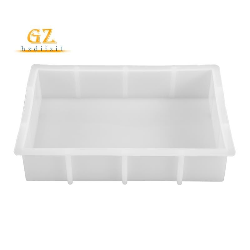Grandes Moldes De Resina , Silicone Retangulares Para Fundição Epóxi Preservação De Flores , Artesanato Em