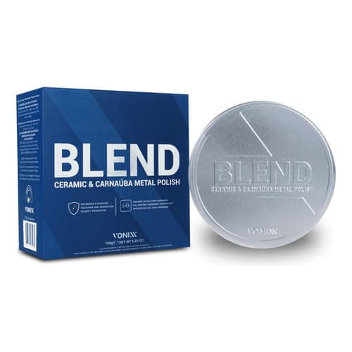 Blend Metal Polish Vonixx Polidor de Metais Cromados Alumínio Cobre Aço Inox Ferro Prata Ouro 150gr