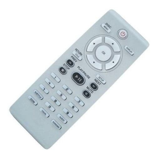 Controle Remoto pra Dvd Philips Dvp-5980k / Dvp-3142 / Dvp5965k novo