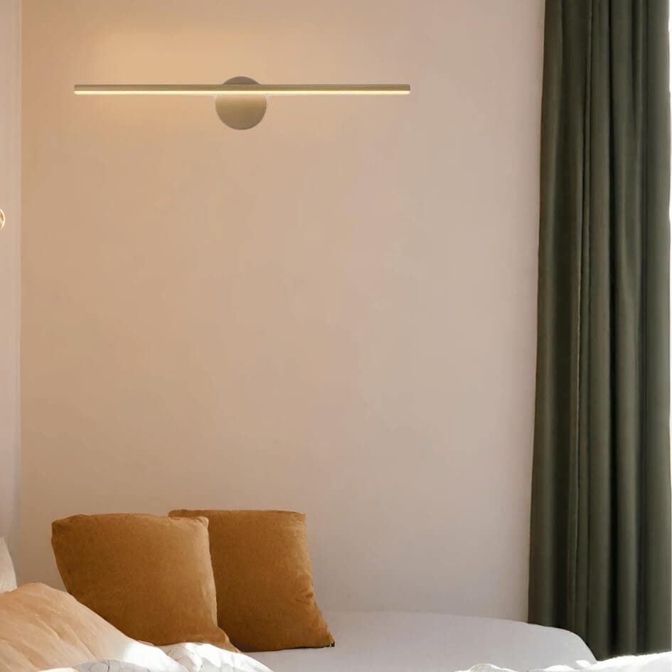 Arandela de Parede Hubble Aluminio Dourado 12W 3000K Bivolt Opus