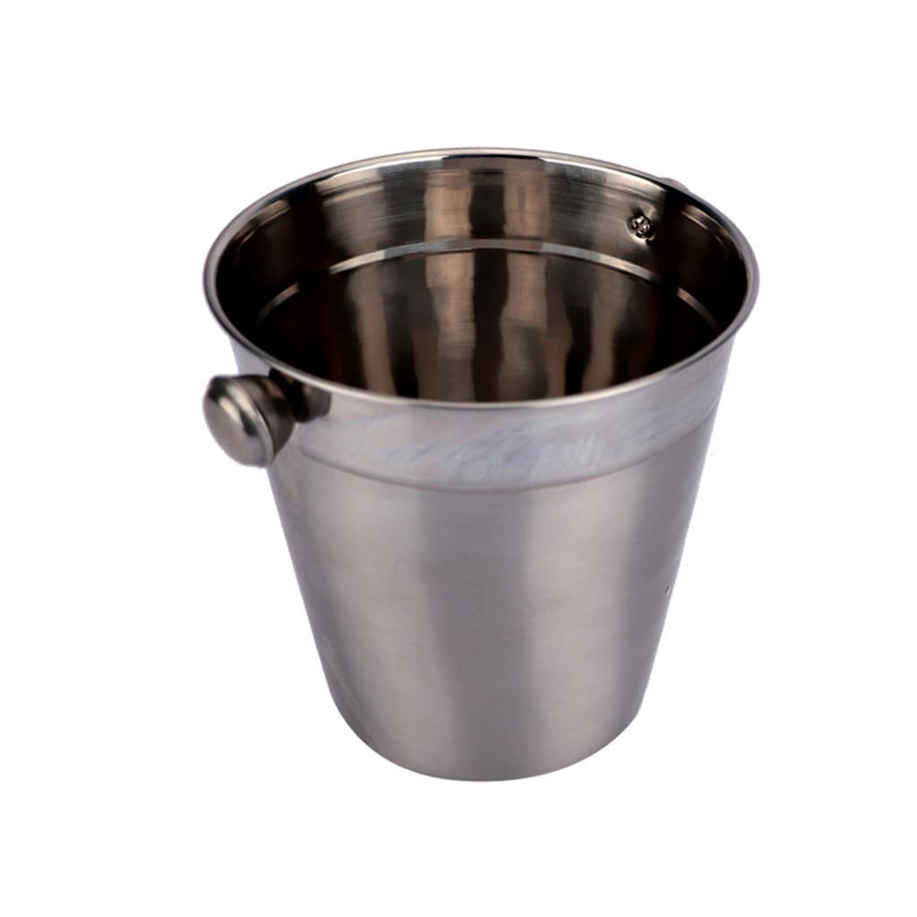 Balde de gelo Open Bar em aco inox 1.25L D14xA13.cm