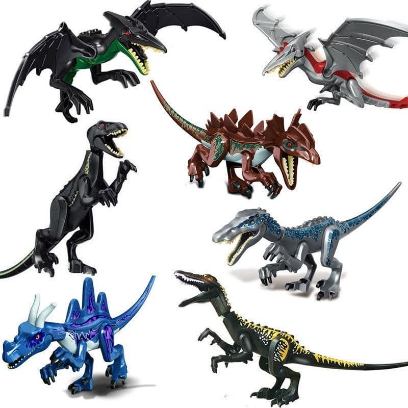 grande dinossauro jurássico edifício bloco brinquedo,brinquedo do menino,presente de aniversário,decoração do quarto