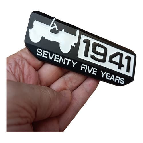 Emblema Jeep Metal 14cm Renegade Willys Compass Cherokee Brp