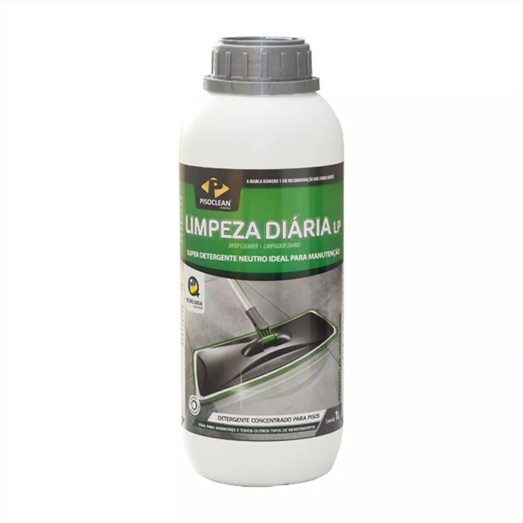 Limpeza Diaria Lp 1l Pisoclean Super Detergente Pedras