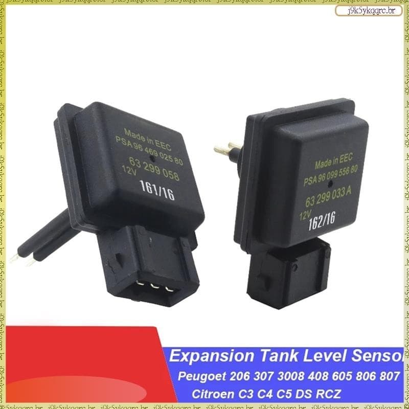 [L E Q N] Sensor De Nível Do Tanque De Expansão De Água De Refrigeração Para 207 3008 408 508 RCZ C3 C4 C5