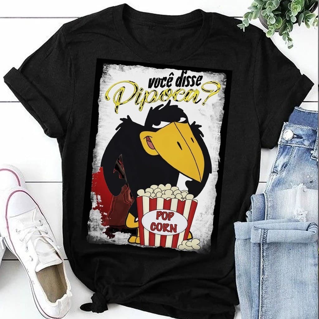 Camiseta Camisa Jubileu - Você Disse Pipoca camisa pica pau !!