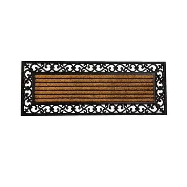 Capacho Antiderrapante Fibra de Coco Horizontal 45x120cm - Kacyumara Horizontal 45x120