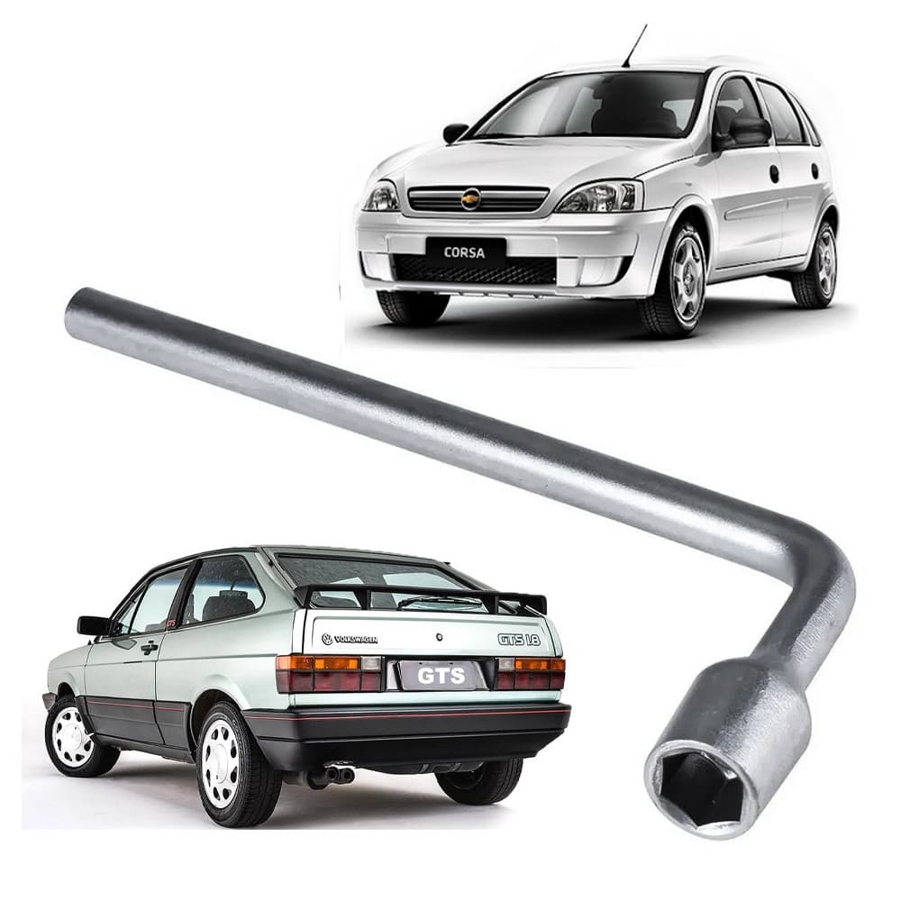 Chave de Roda Modelo L 19mm andorinha automotivo
