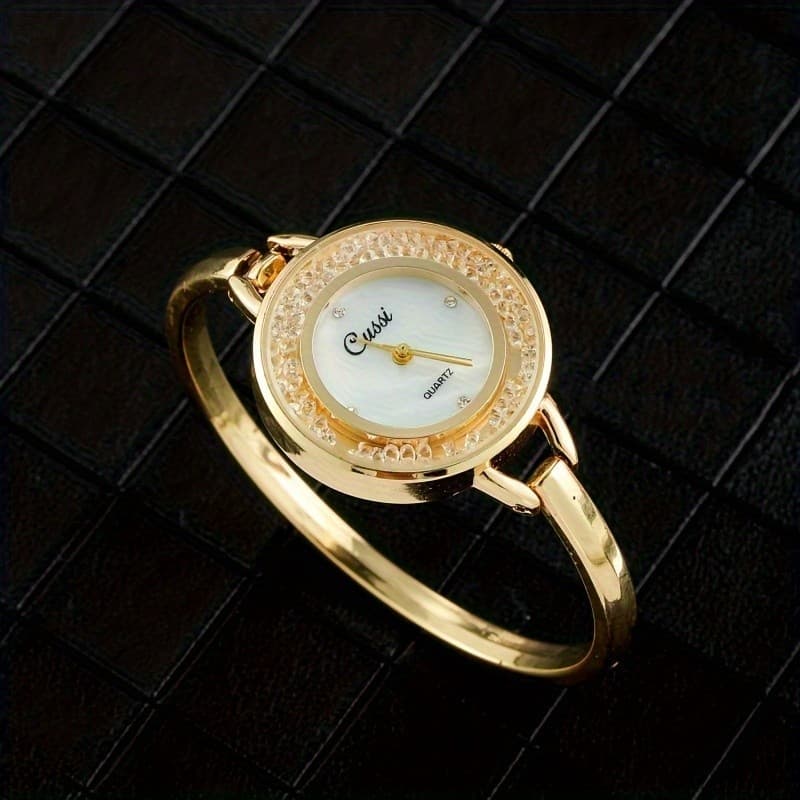 GUSSI Relógio De Luxo Feminino Bangle Watch Elegante Pulso Analógico De Festa De Quartzo