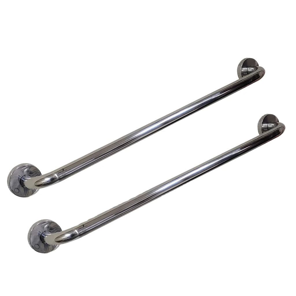 Alça Apoio 50cm Barra Suporte Anti Queda Kit 2 Uni Acessibilidade Cadeirante Pcd Criança Gestante Segurança Box Banheiro