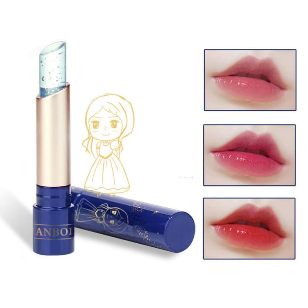 Pequeno Bálsamo Labial Princesa / 24K Mudança de Temperatura Lábio Hidratante / Duradouro