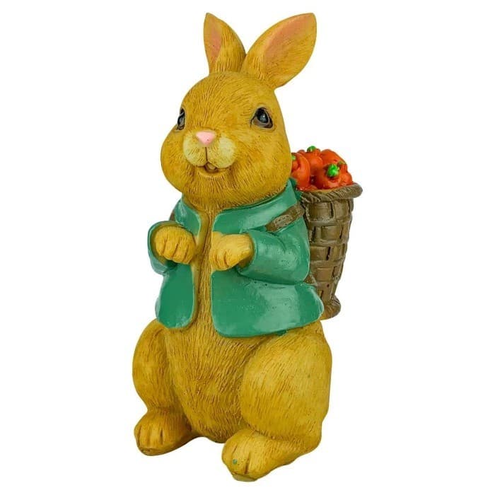 Páscoa Coelho de Resina 12cm Coelho/Coelha Multiart