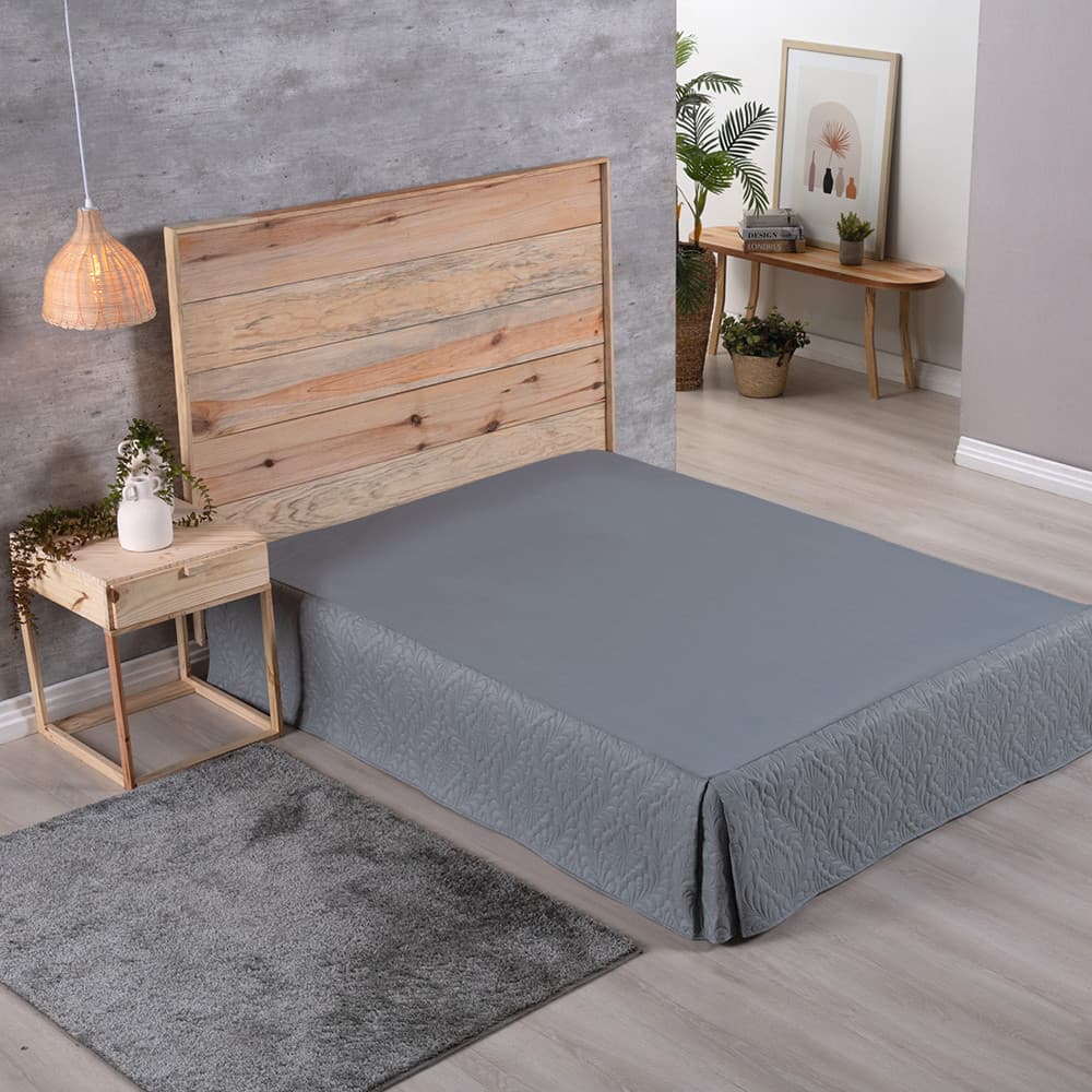 Saia Box King Toda Matelada Elegance 01 Peça Proteção para Box Cama Várias Cores