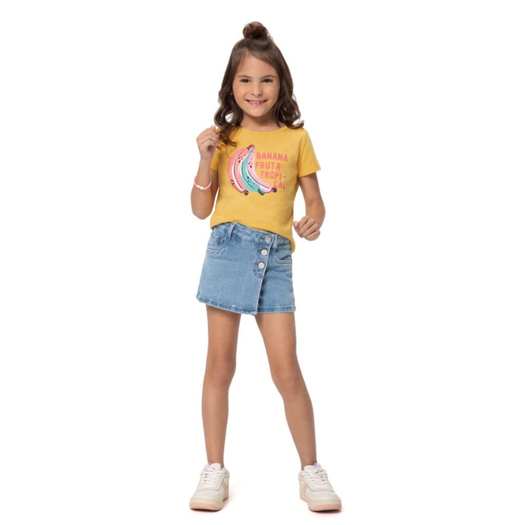 Blusa Banana Fruta Tropical