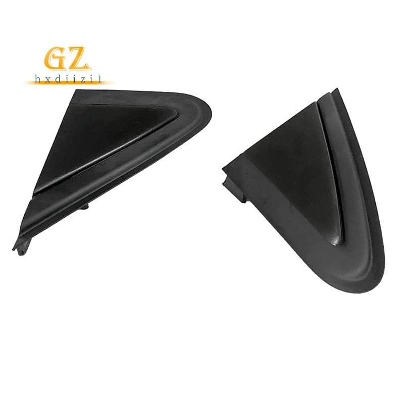 Tampa Triangular De Asa Preta Plástica Guarnição De Espelho Para Polo 4 9N Cruz Sedan Vento 2007 2009 2010 6Q0853273A 6Q0853274A
