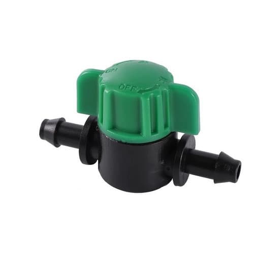10 Registro 4mm Micro Tubo Reforçado - Irrigação Gotejamento