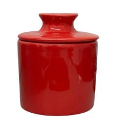 Manteigueira Francesa Cerâmica elegância e sofisticação todas a cores disponíveis