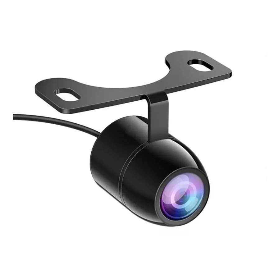 Camera de Ré Automotiva Colorida Borboleta Universal 2x1