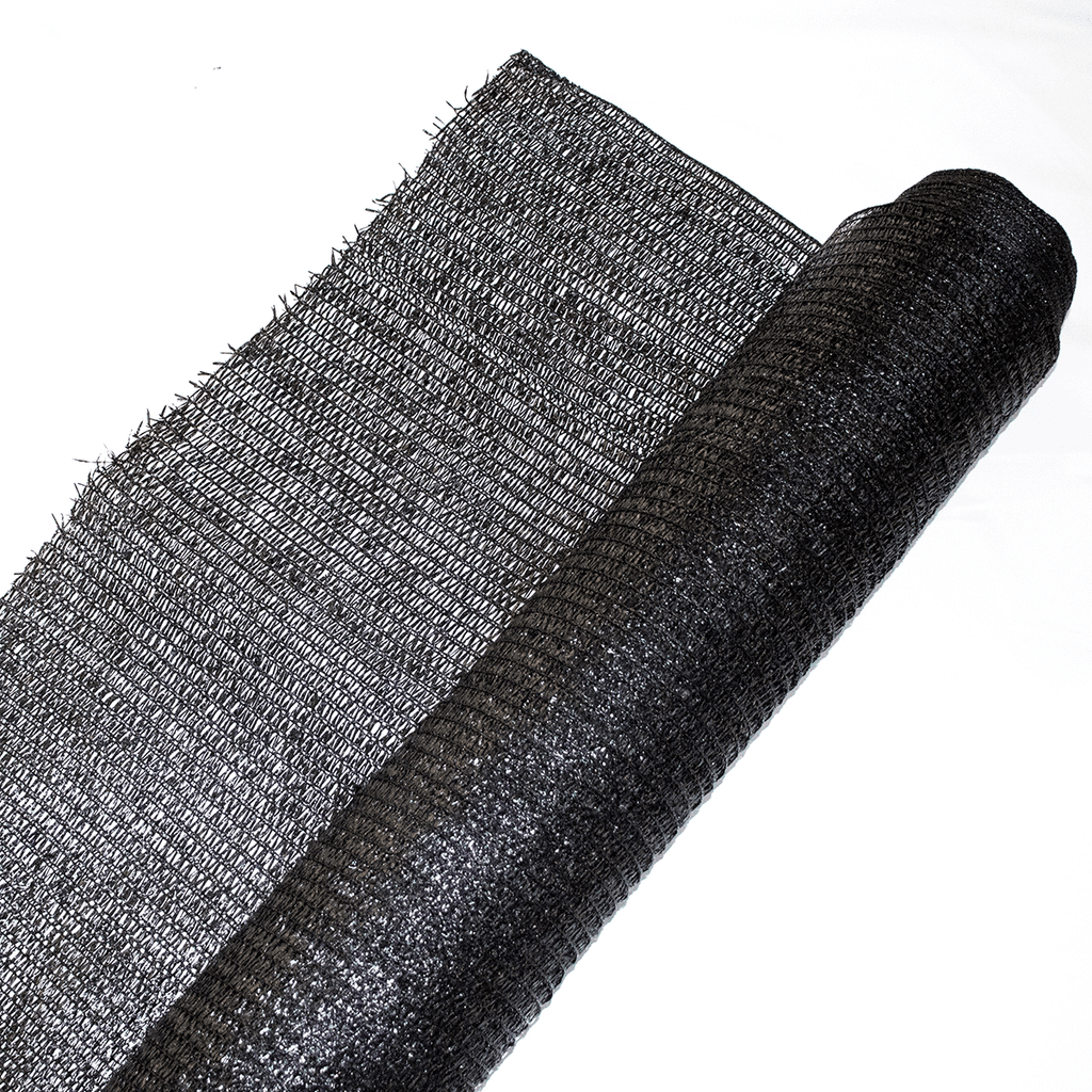 Tela Sombrite Raschel 50% 5x10m Preta Proteção e Sombreamento de Estufa Horta Flores Anti UV