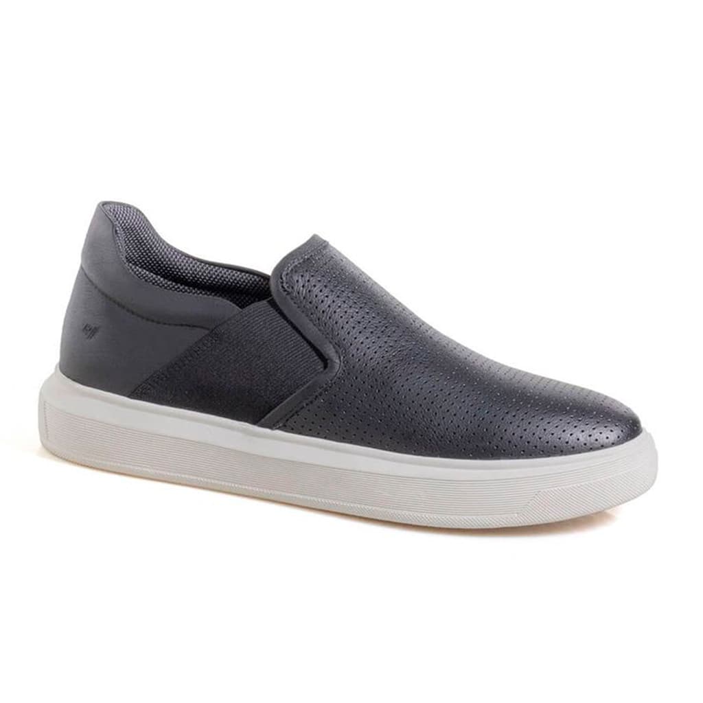 Tênis Casual Masculino Rafarillo Toronto Alth Slip On Couro Aumenta Altura Você +Alto Original 93053