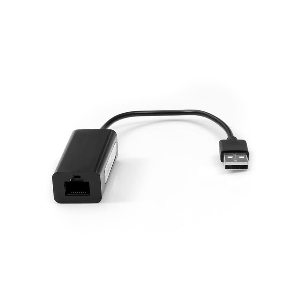 Placa de Rede USB 2.0 RJ45 ADP-USBLAN100BK Plus Cable Adaptador