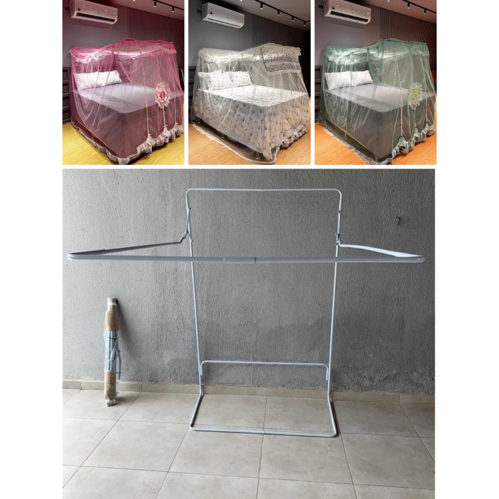 Armação para Mosquiteiro Solteiro Box Normal ou Box Conjugada
