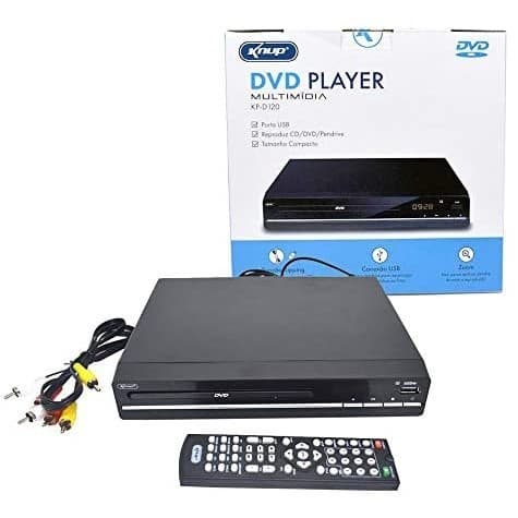 Dvd System Kp D120 Knup Cd Dvd Mp3 Fotos Musicas Gravação