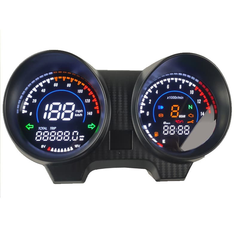 Motocicleta LED Instrumento Eletrônico Digital RX110 CG TITAN150 Fan150 Velocímetro