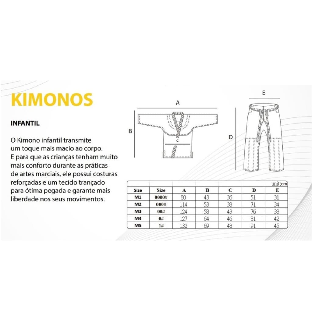 Kimono Naja Edição Heroic Infantil