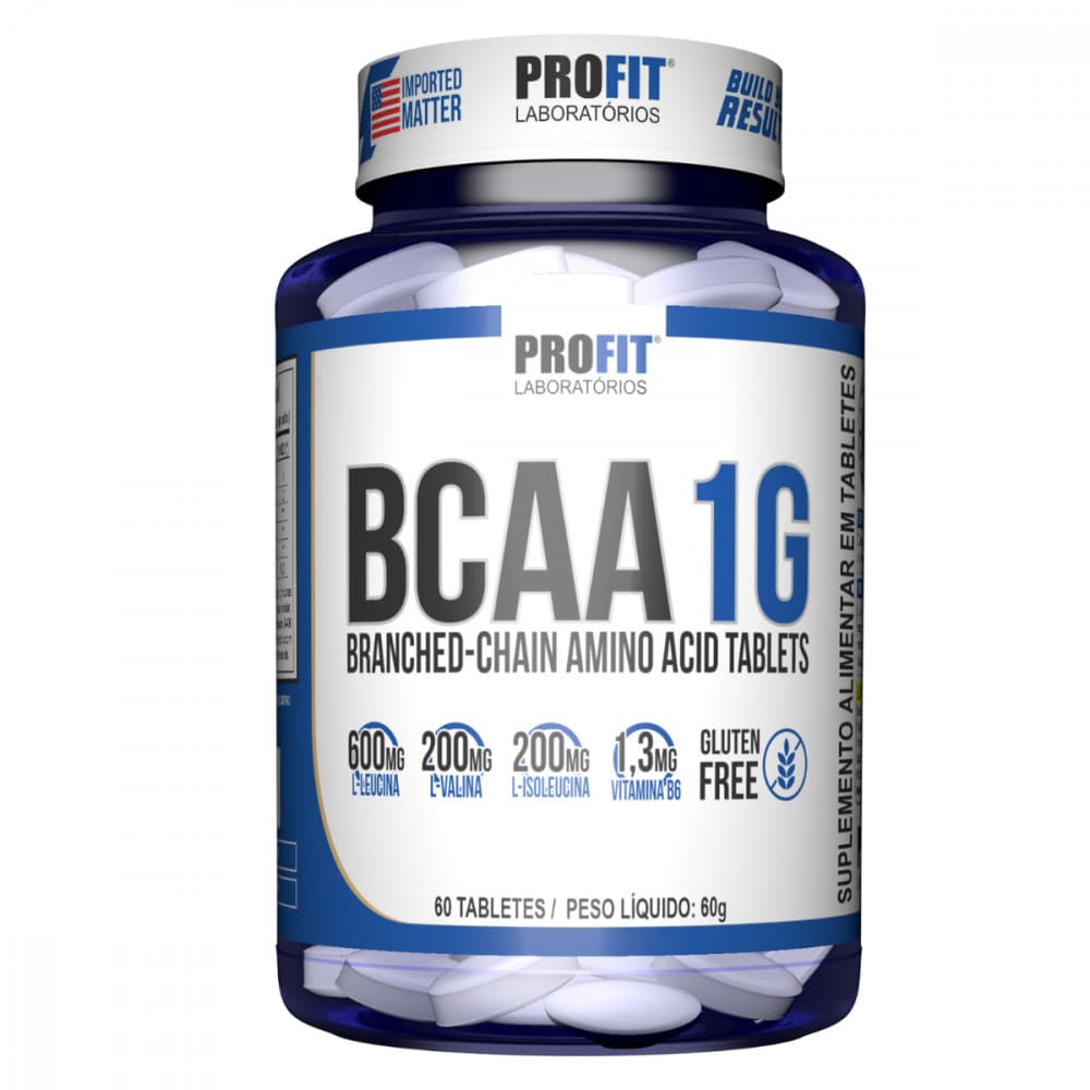 Bcaa Aminoácido 1g - Profit Laboratórios