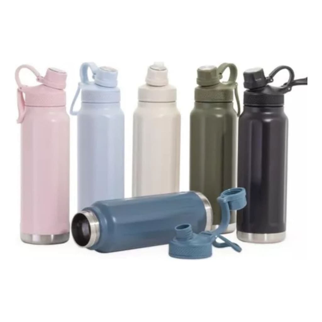 Garrafa Térmica Inox 950ml: Ideal Para Passeios E Esportes Lançamento na loja, aproveite produto com pronta entrega