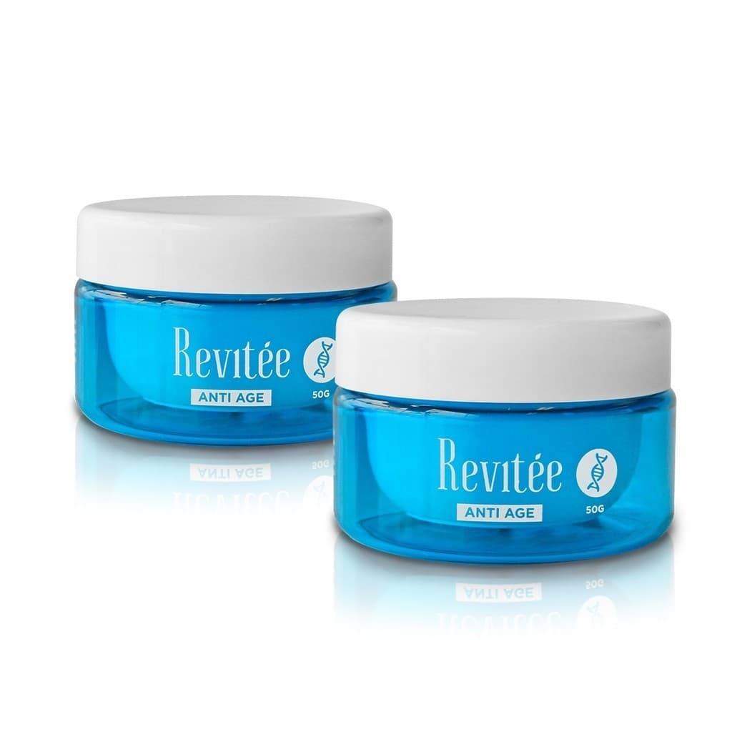 2 Potes Creme Revitée Anti Age - 50g| Resultados em 28 Dias | Pele 30+