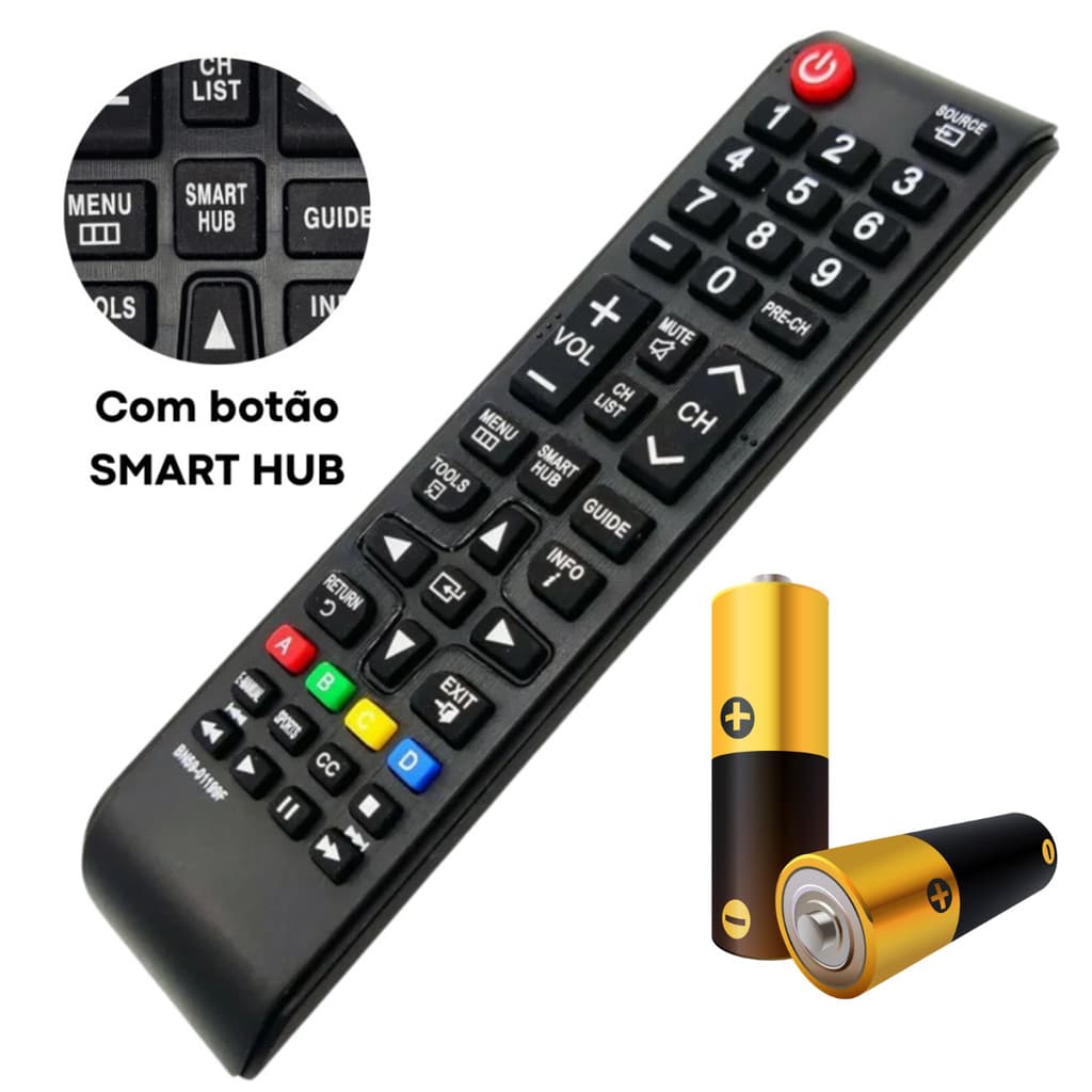 Controle Compatível Com Samsung Smart TV