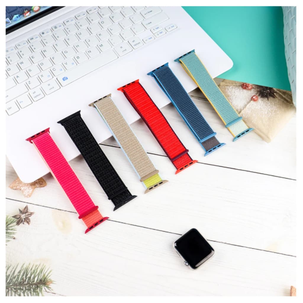 Pulseira nylon 38 40 41 42 44 45 46 49 mm para RELOGIO ultra compatível iwatch 7 8 X7 X8 T500 Iwo 12 13 16