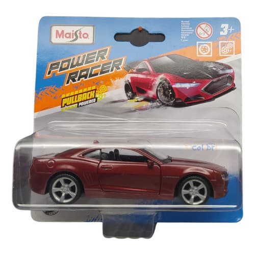 Maisto Power Racer 1:43 2010 Chevrolet Camaro Ss Vinho