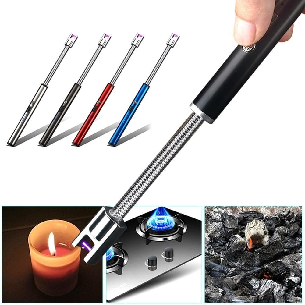 Acendedor De Fogão Elétrico Churrasqueira Vela Usb Recarregável Flexivel