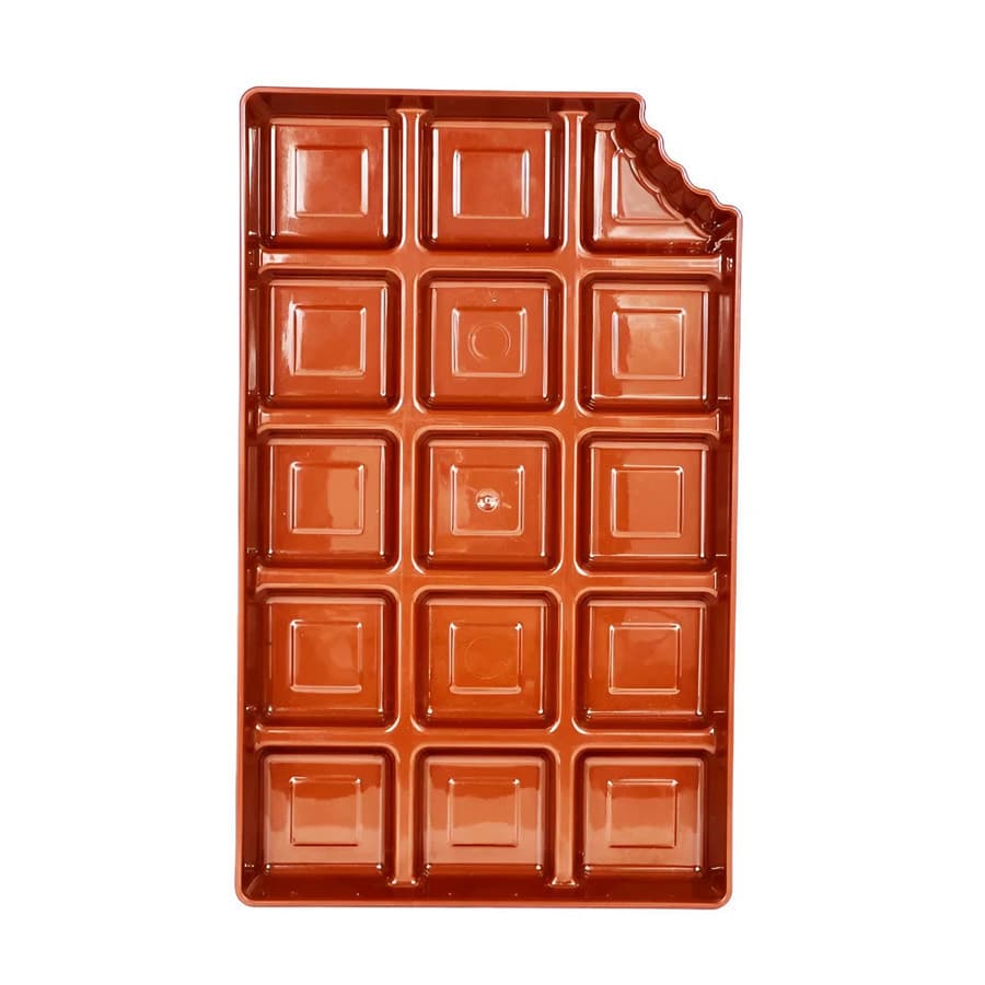 Bandeja Decorativa - Chocolate Marrom - 1 unidade - Rizzo