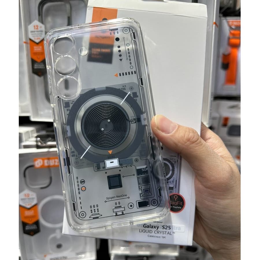 Spigen Magnética Telefone Samsung S25 Ultra MagSafe Hybrid Neo One
