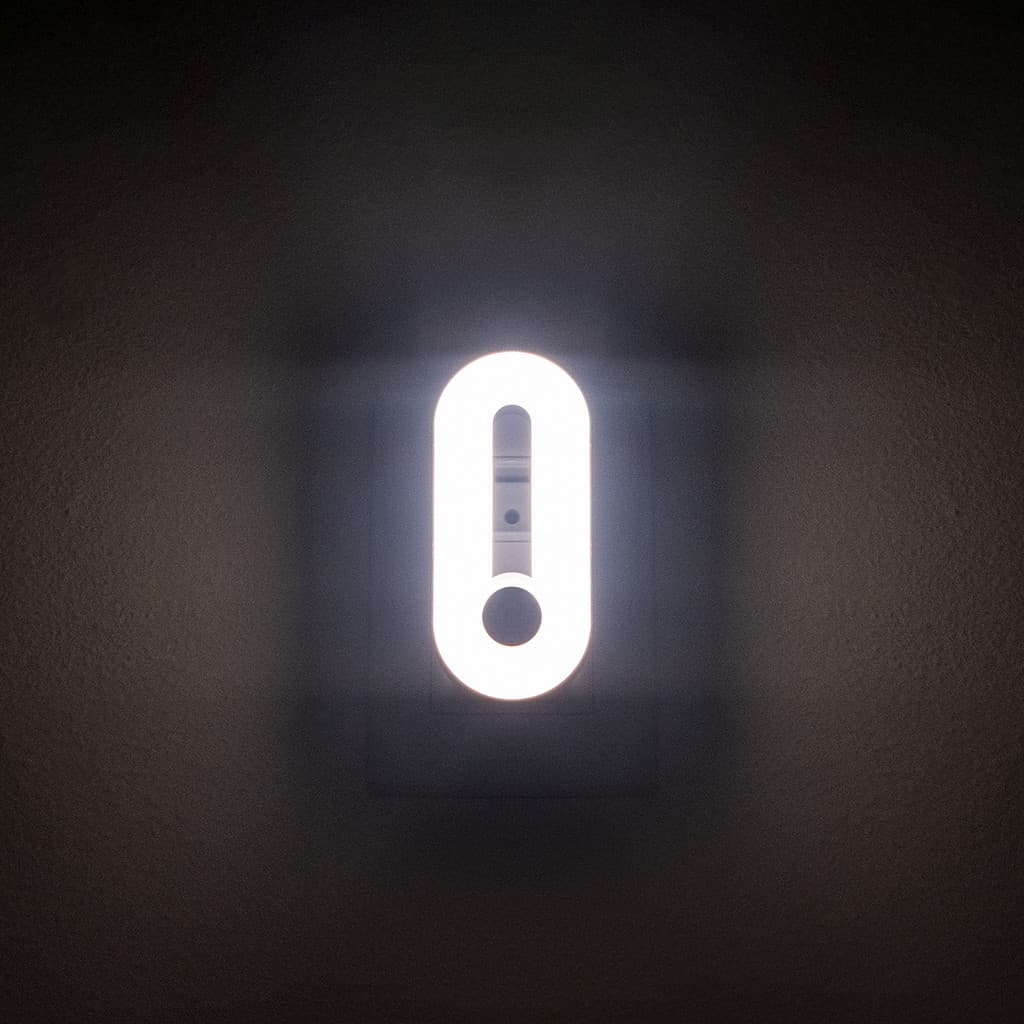 Luminária Led De Tomada Luz Noturna De Quarto Abajur Recarregável Usb Mesa Quarto Sala