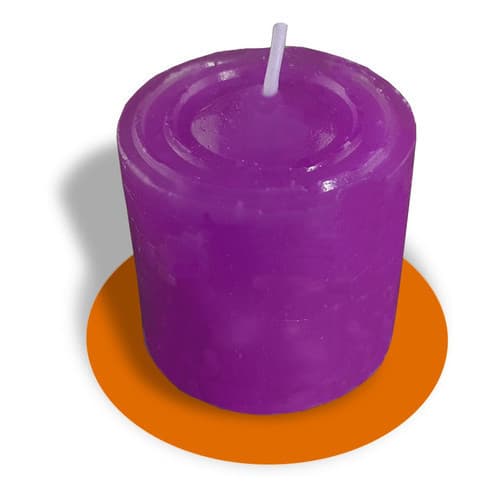 Vela Aromática Com Aroma De Lavanda