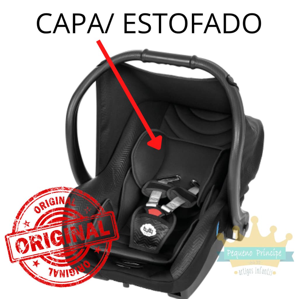 Capa Estofada para Bebê Conforto Tutti Baby Ello
